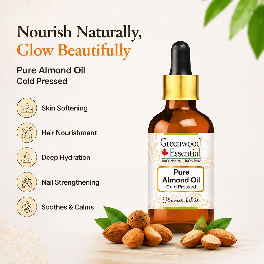 Pure Almond Oil (Prunus dulcis)