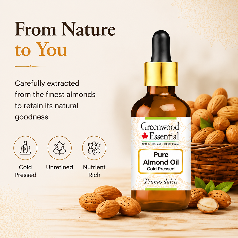 Pure Almond Oil (Prunus dulcis)